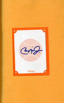 Cal Ripken Jr Autographed "The Only Way I Know" Book Insert