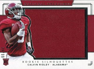 Calvin Ridley 2018 Panini National Treasures Rookie Jersey Card