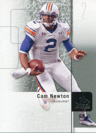 Cam Newton Unsigned 2011 Upper Deck SP Rookie Card