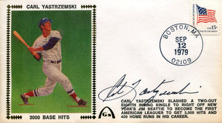 Carl Yastrzemski Autographed First Day Cover 