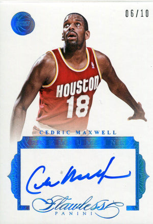 Cedric Maxwell Autographed 2015-16 Panini Flawless Card