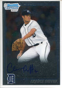 Chance Ruffin Autographed 2010 Bowman Chrome Rookie Card
