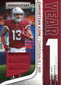 Christian Kirk 2018 Panini Rookie & Stars Rookie Jersey Card