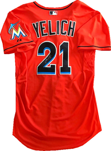 Christian Yelich 05/31/21 Game-Used Memorial Day Jersey
