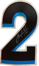 Christian Yelich Autographed Game Used Miami Marlins  Jersey (MLB) Number