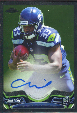 Christine Michael Autographed 2013 Topps Chrome Rookie Card