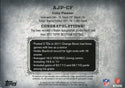 Coby Fleener Autographed 2012 Topps Inception Rookie Jersey Card