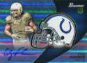 Coby Fleener Autographed 2012 Bowman Chrome Rookie Card