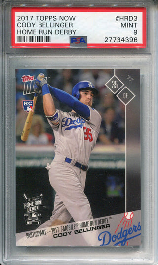Cody Bellinger Unsigned 2017 Topps Now Card (PSA)