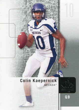 Colin Kaepernick Unsigned 2011 Upper Deck SP Rookie Card