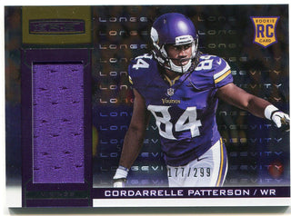 Cordarrelle Patterson 2013 Panini Rookie & Stars Rookie Jersey Card