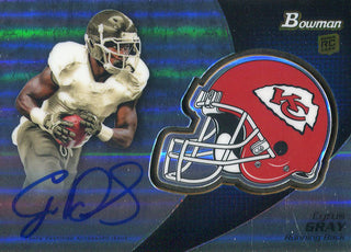Cyrus Gray Autographed 2012 Bowman Chrome Rookie Card