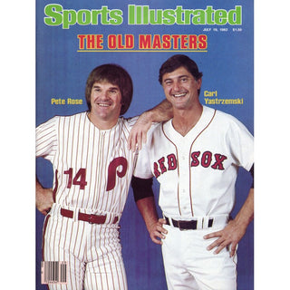 Pete Rose & Carl Yastrzemski 1982 Sports Illustrated
