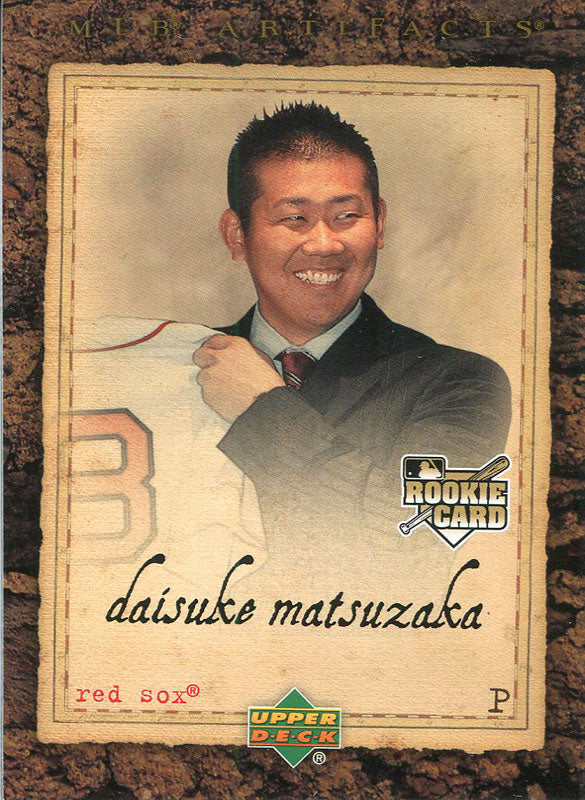 Daisuke Matsuzaka Unsigned 2007 Upper Deck Rookie Card