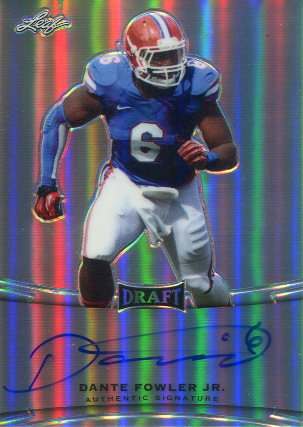 Dante Fowler Jr. Autographed 2015 Leaf Rookie Card