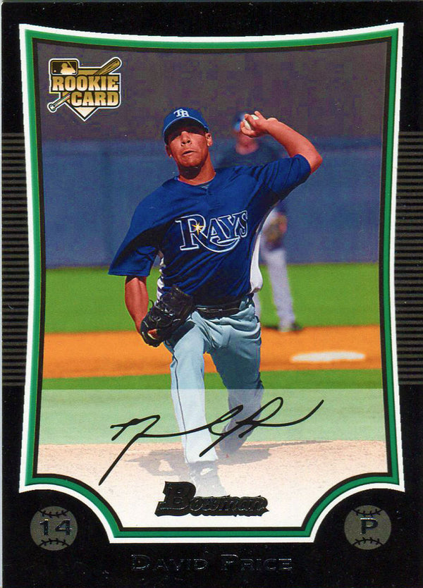 David Price Unsigned 2009 Topps Rookie Card