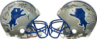 Detroit Lions Greats Autographed Detroit Lions Authentic Helmet (JSA)