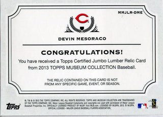 Devin Mesoraco Unsigned 2013 Topps Museum Collection Bat Card