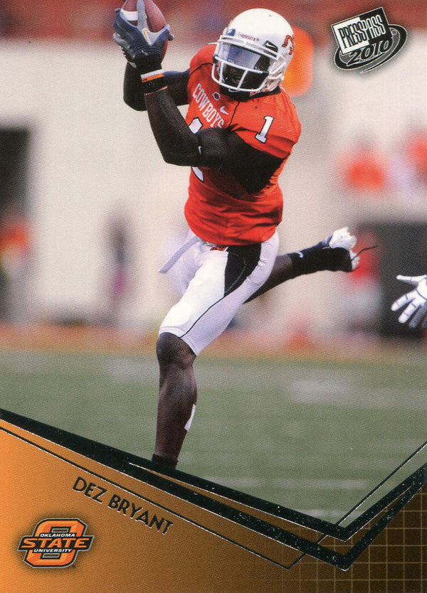Dez Bryant Unsigned 2010 PressPass Rookie Card