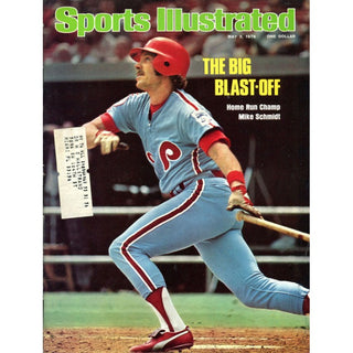 Mike Schmidt Unsigned Sports Illustrated Magazine