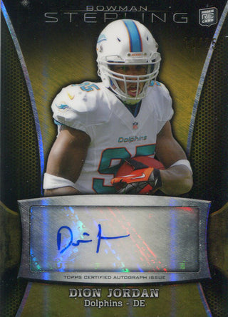 Dion Jordan Autographed 2013 Topps Bowman Sterling Rookie Card