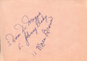 Dom DiMaggio & Others Autographed Cut (JSA)