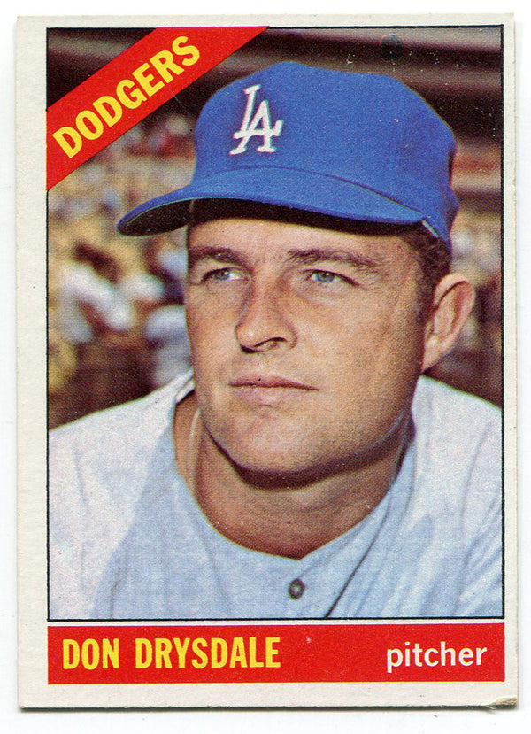 Don Drysdale 1966 Topps Card #430