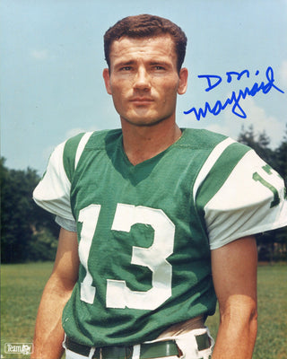 Don Maynard Autographed New York Jets 8x10 Photo