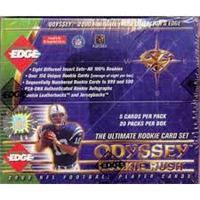 2000 NFL Football Collector's Edge Odyssey Rookie Rush Retail Box