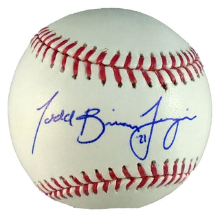 Todd Frazier Autographed Baseball