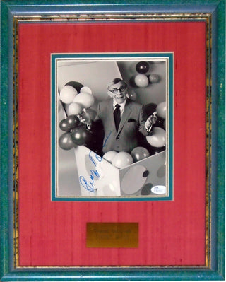 George Burns Autographed Framed 8x10 Photo (JSA)