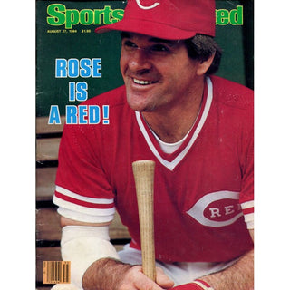 Pete Rose Sports Illustrated August 1984