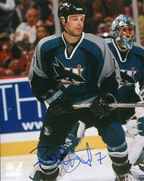 Brad Stuart Autographed 8x10 Photo