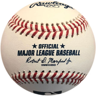 Eduardo Rodriguez "E-Rod" Autographed Baseball Back