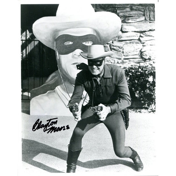 Clayton Moore Autographed 8x10 Photo
