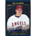 Joe Saunders Autographed 2002 Bowman Chrome Card