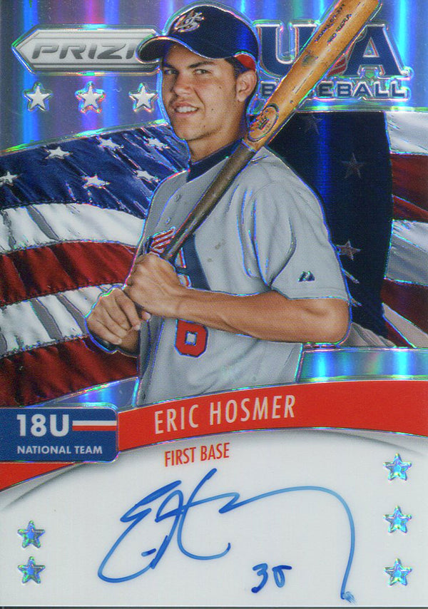 Eric Hosmer Autographed 2014 Panini Prizm Card
