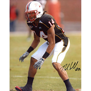 Nolan Carroll Autographed / Signed Maryland Terrapins 8x10 Photo