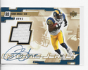 Isaac Bruce 2000 Upper Deck #IB-A Autographed Game Jersey Card