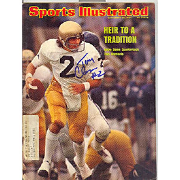 Tom Clements Notre Dame September 30 1974 Sports Illustrated