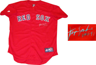 Fergie Jenkins "HOF 91" Autographed Boston Red Sox Jersey