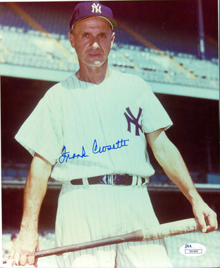 Frankie Crosetti Autographed 8x10 Photo