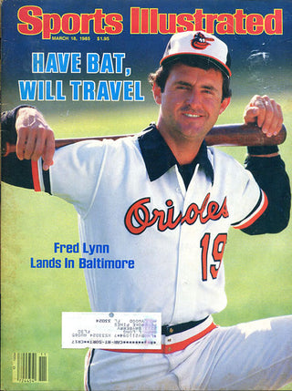 Fred Lynn Unsigned Sports Illustrated Magazine