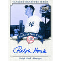 Ralph Houk Autographed 2003 Upper Deck Card