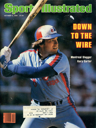 Gary Carter Unsigned Sports Illustrated Magazine