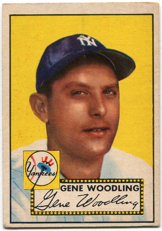 Gene Woodling 1952 Topps Card #99