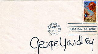 George Yardley Autographed First Day Cover