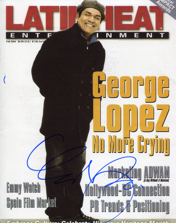 George Lopez Autographed 8x10 Photo