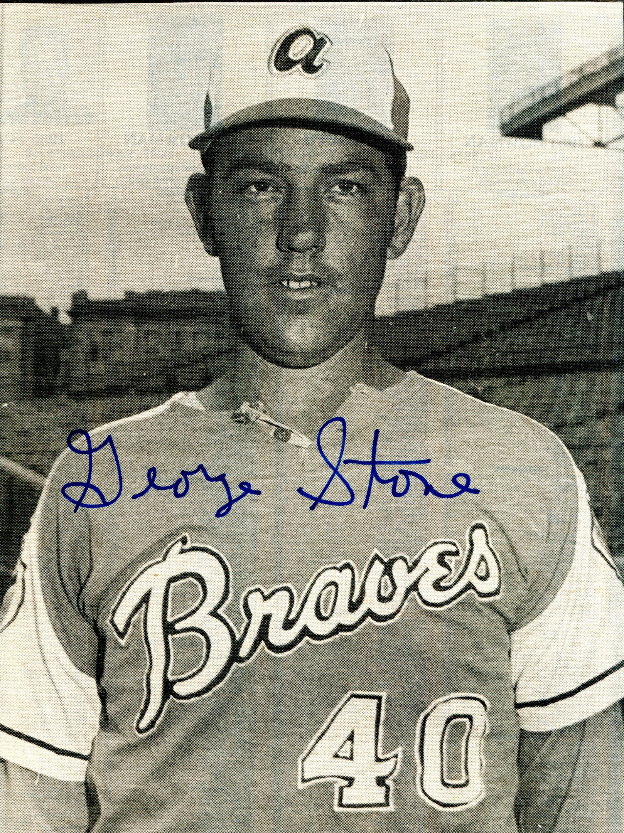 George Stone Autographed Newspaper Page | Hollywood Collectibles