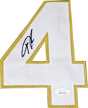 Giannis Antetokounmpo Autographed Milwaukee Bucks Jersey (JSA) Number